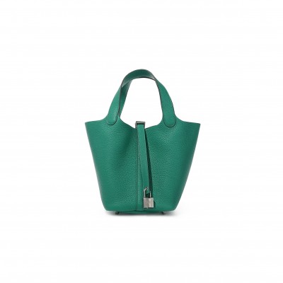 HERMES MASTER PICOTIN LOCK 18 TAURILLON CLEMENCE H056289CKU1 (18*18*13cm)